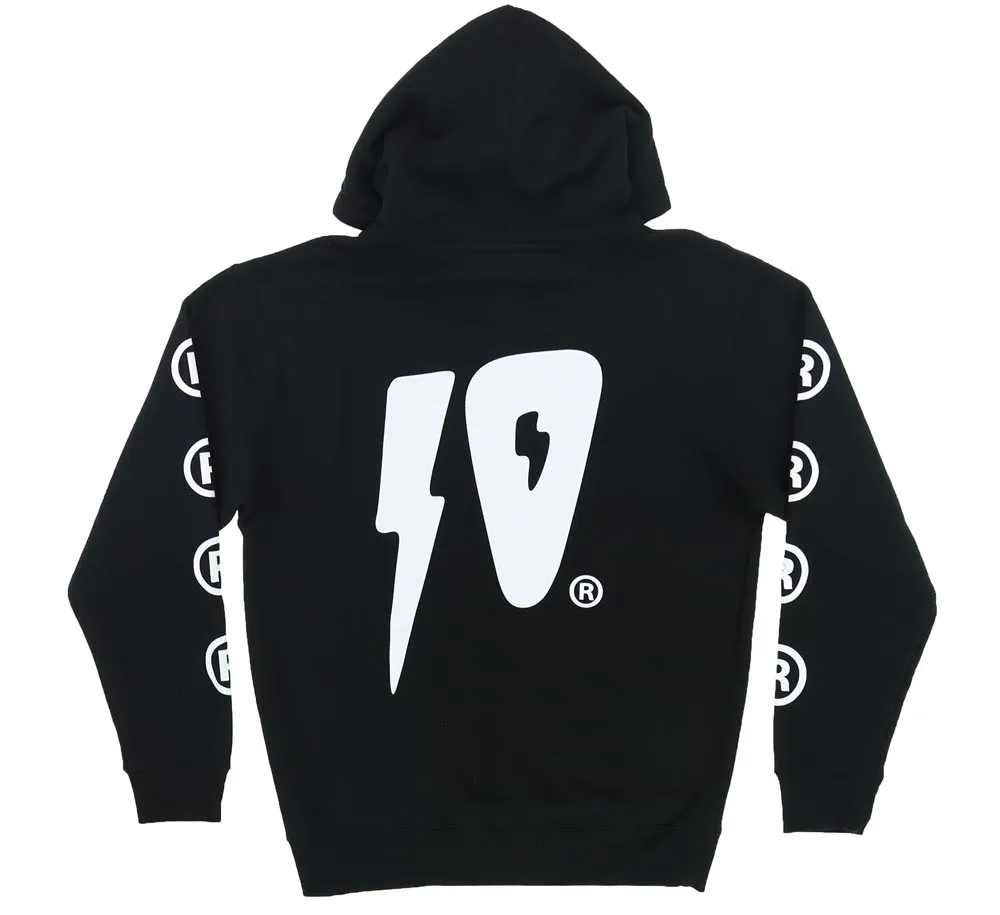 10 STRIKES ZIP HOODIE