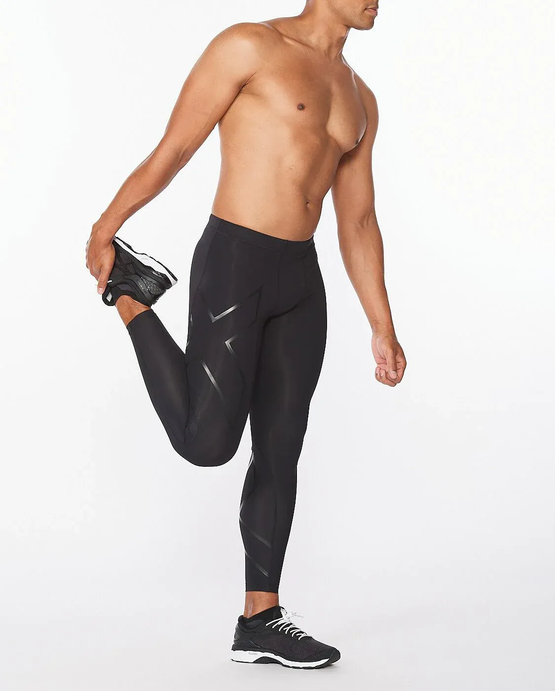 2XU Men's Core Compression Tights | Black Nero