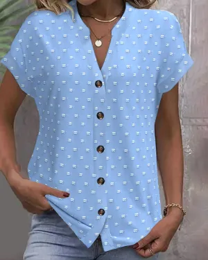Abigail™ - Chic Drop Shoulder Blouse