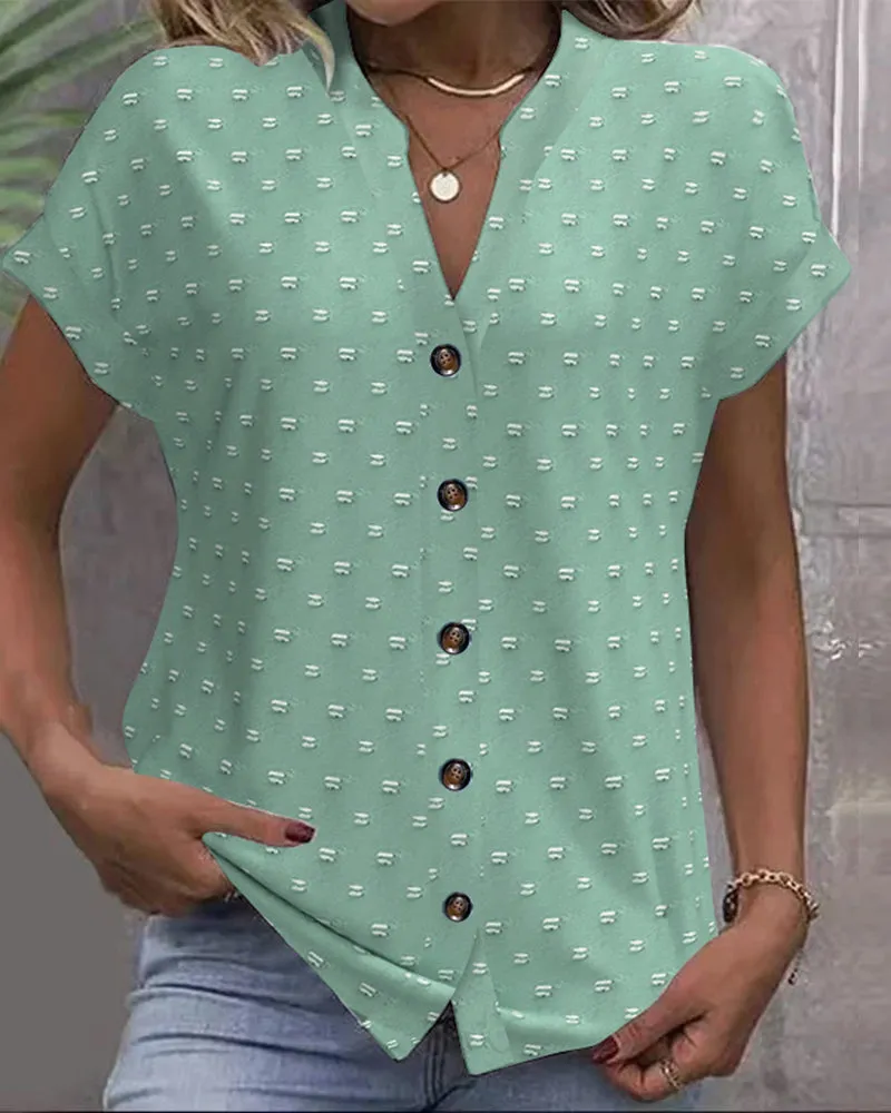 Abigail™ - Chic Drop Shoulder Blouse