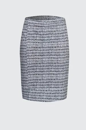 Acrobat Diamond Skirt-White/Black