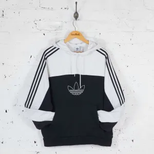 Adidas 1/4 Zip Hoodie - Black - L