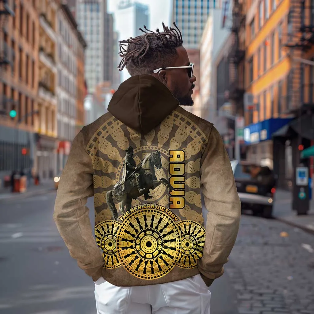 Adwa Victory Day Zip Hoodie Adwa Battle Shield - Vintage Style LT15