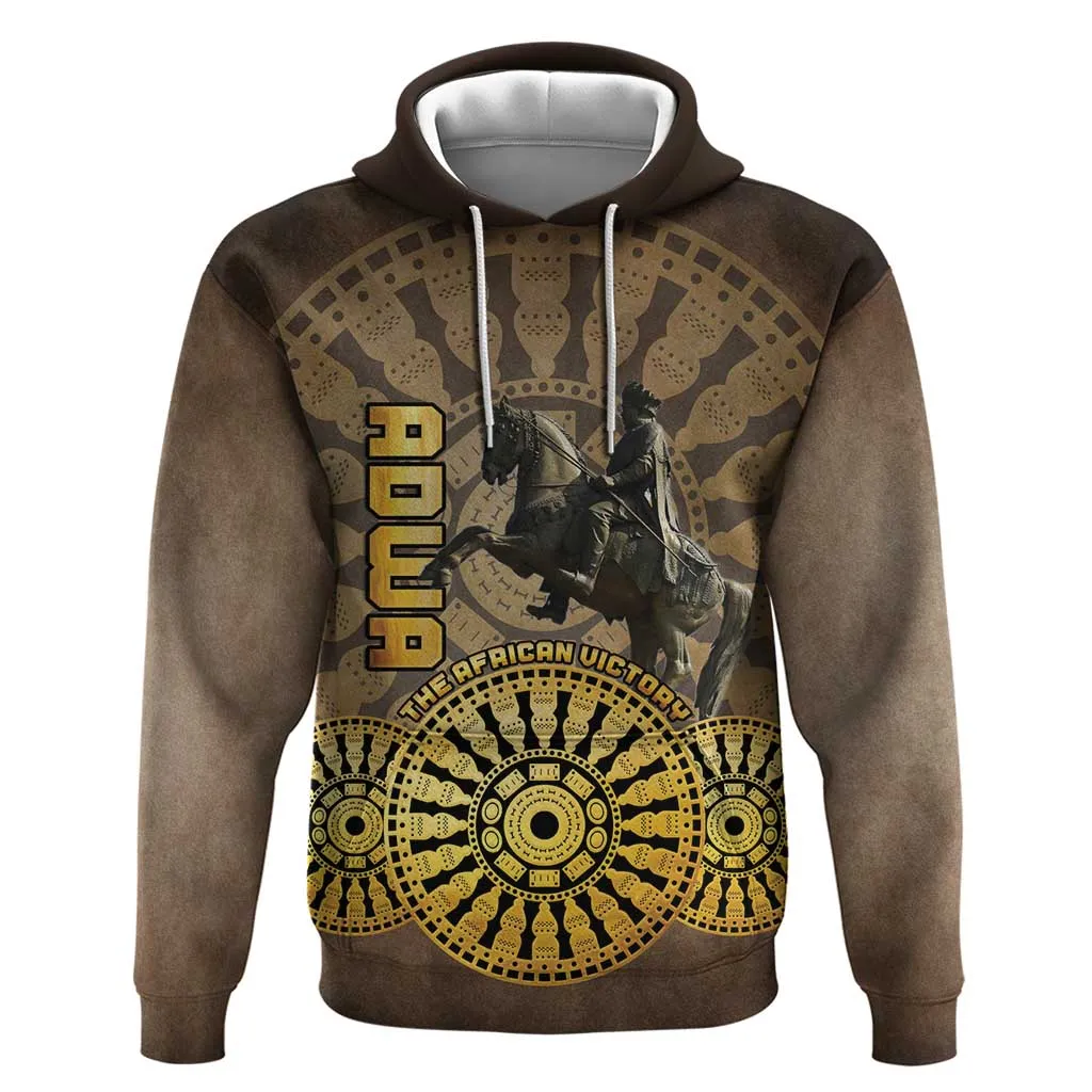 Adwa Victory Day Zip Hoodie Adwa Battle Shield - Vintage Style LT15