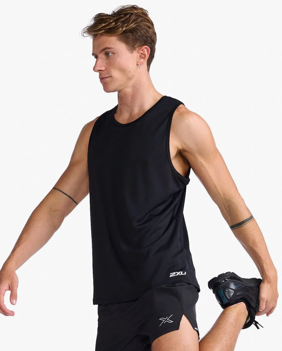 Aero Tank Tanktop Herren - black/silver reflective