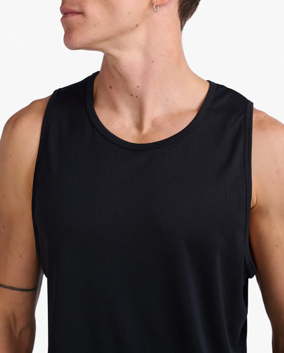 Aero Tank Tanktop Herren - black/silver reflective