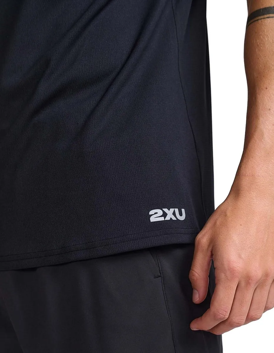 Aero Tank Tanktop Herren - black/silver reflective