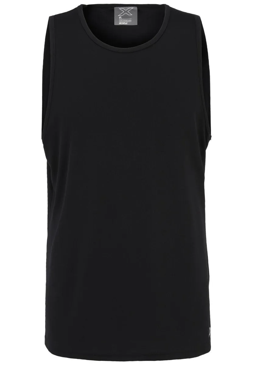 Aero Tank Tanktop Herren - black/silver reflective
