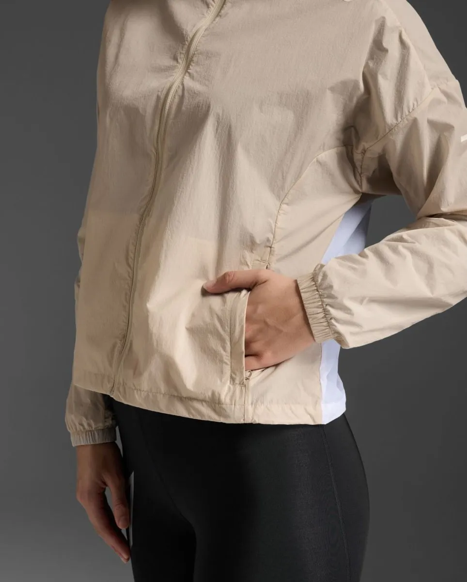 Aero Windbreaker Windjacke Damen - moon/white reflective
