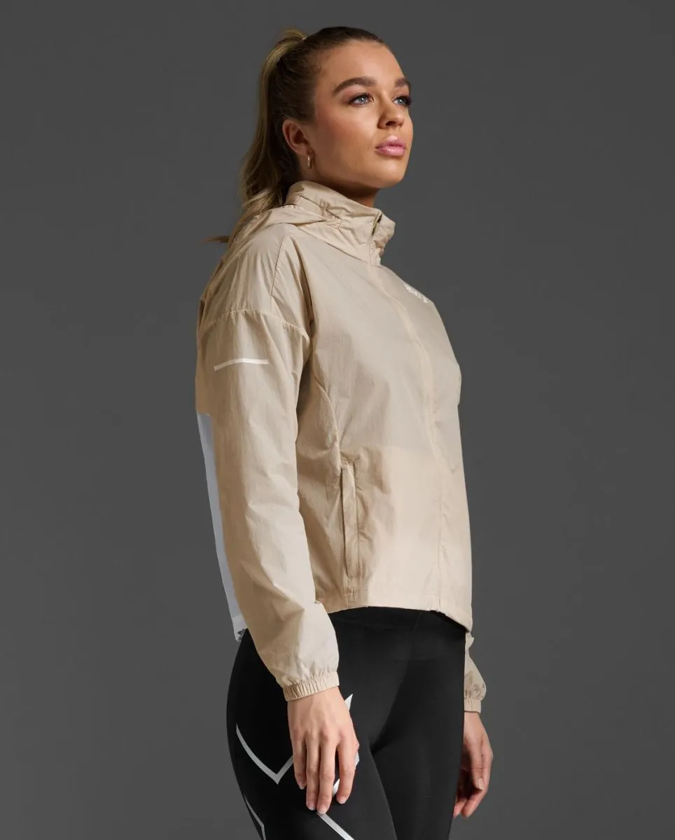 Aero Windbreaker Windjacke Damen - moon/white reflective