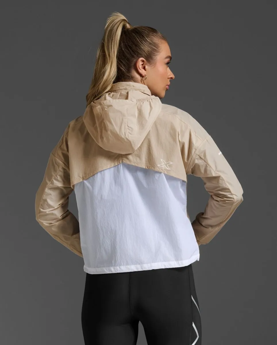 Aero Windbreaker Windjacke Damen - moon/white reflective
