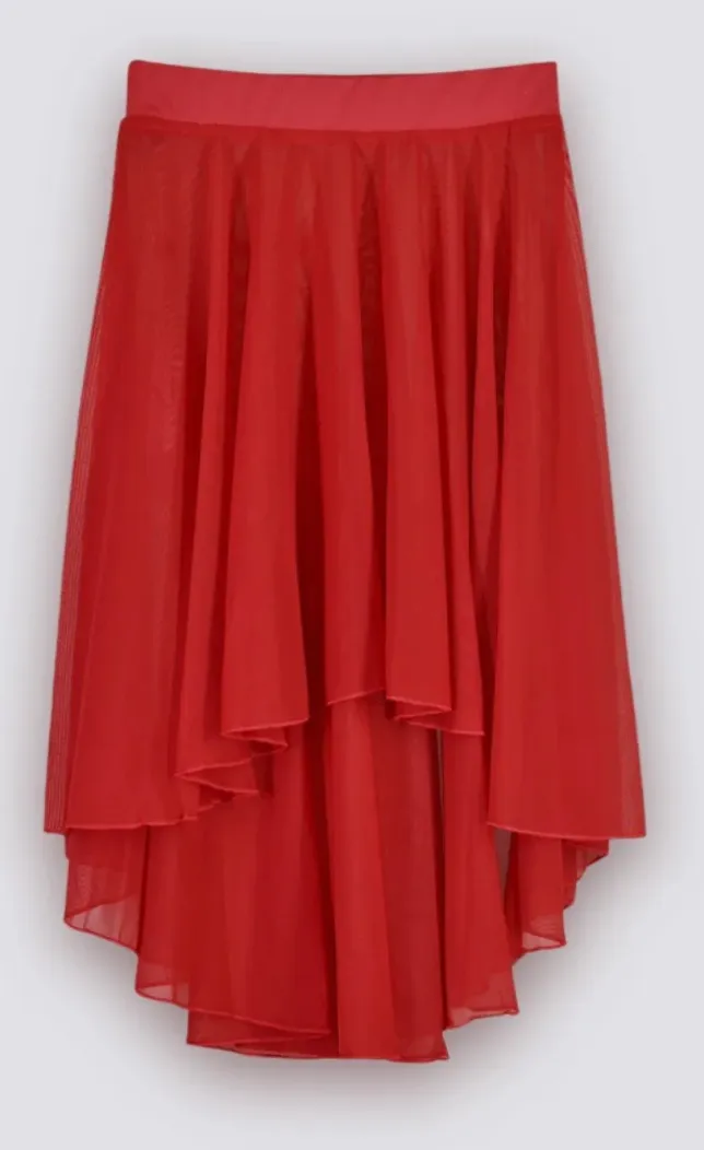 AK Dancewear | Casie Hi-Low Skirt | Assorted Colors