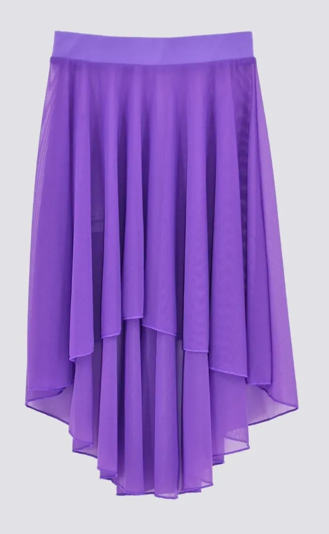 AK Dancewear | Casie Hi-Low Skirt | Assorted Colors