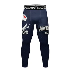 American Jiu Jitsu Compression Leggings Spats