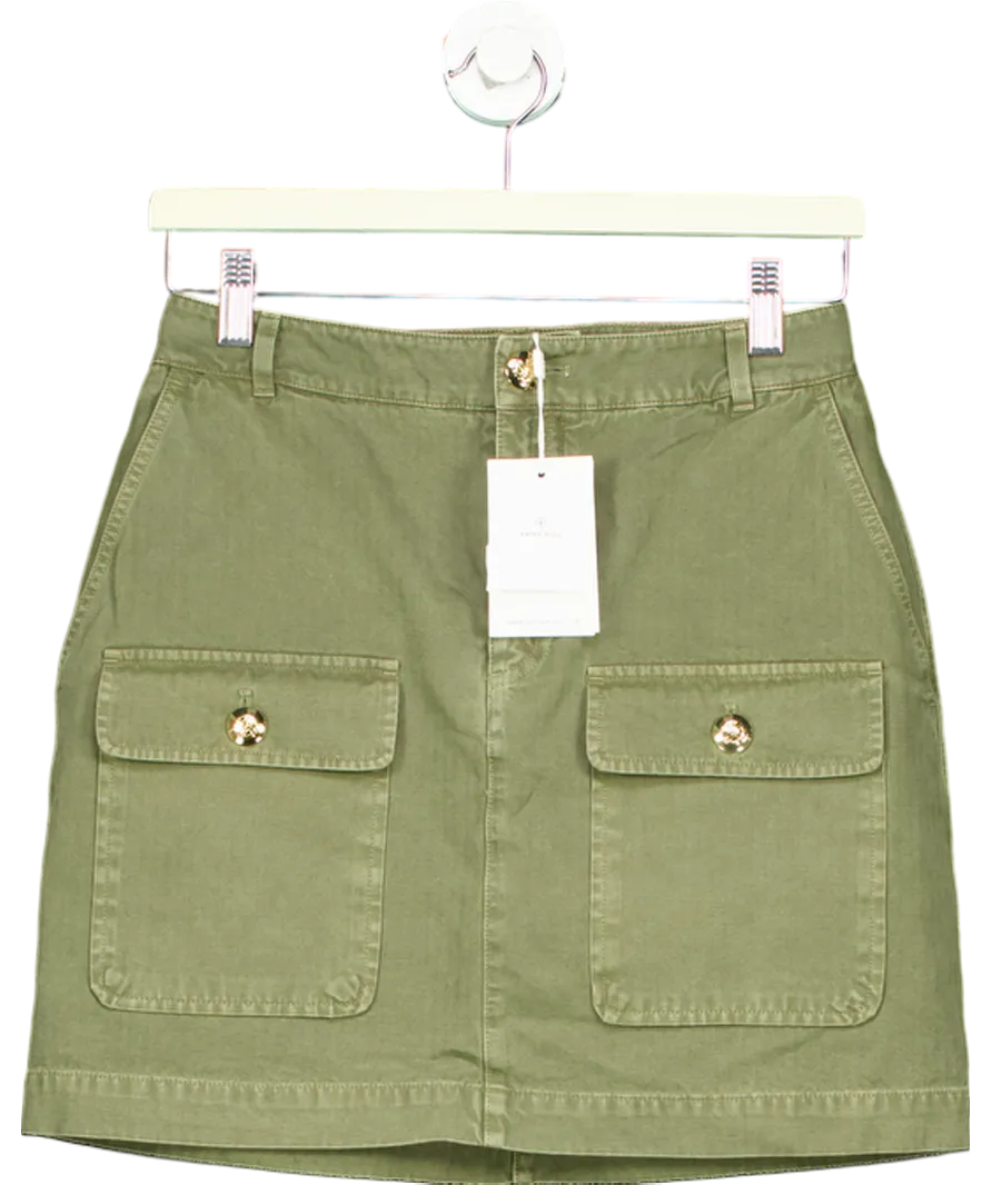 Anine Bing Green Aliza Skirt UK S
