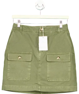 Anine Bing Green Aliza Skirt UK S