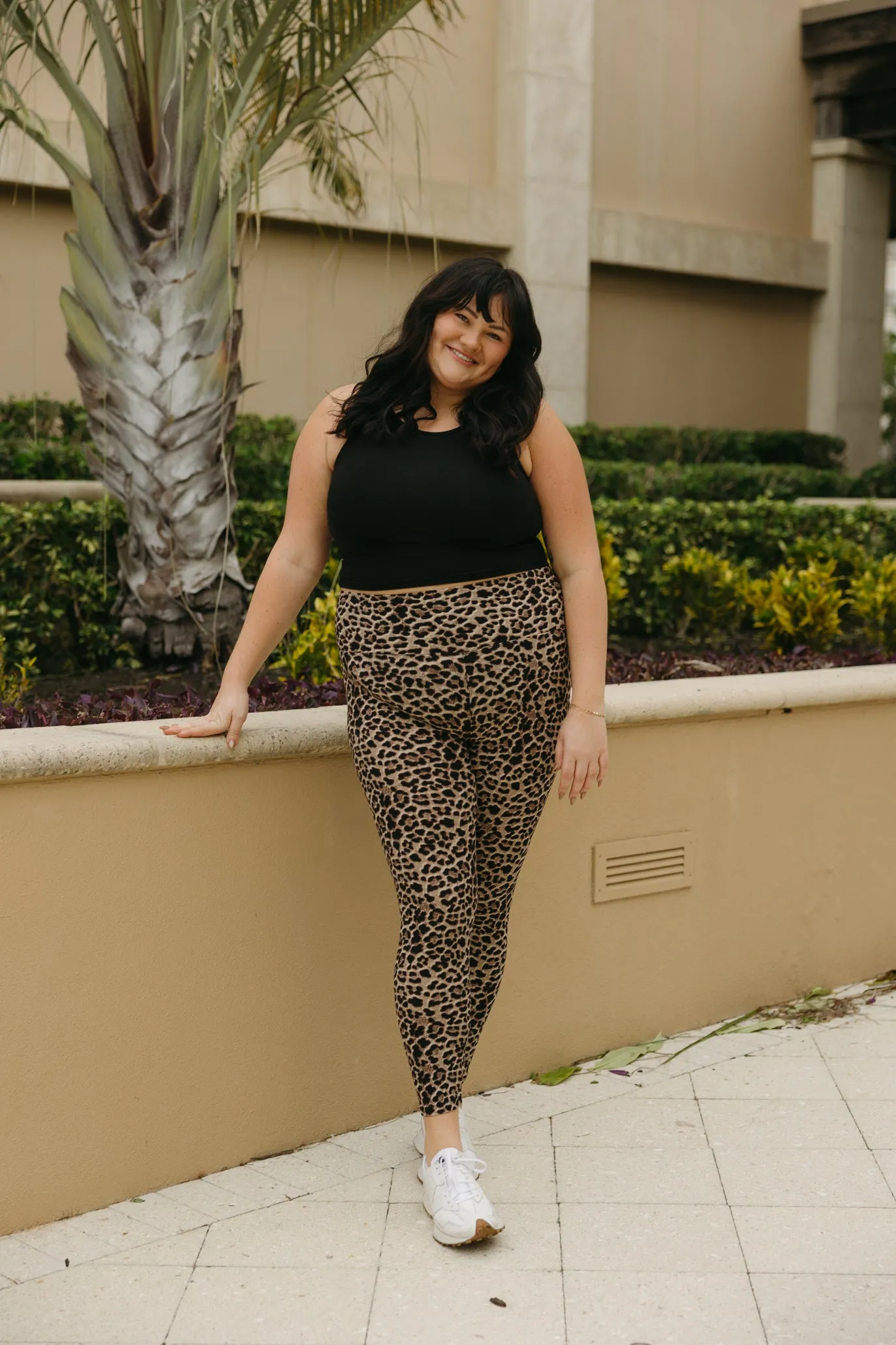 Ann Legging Leopard Brown