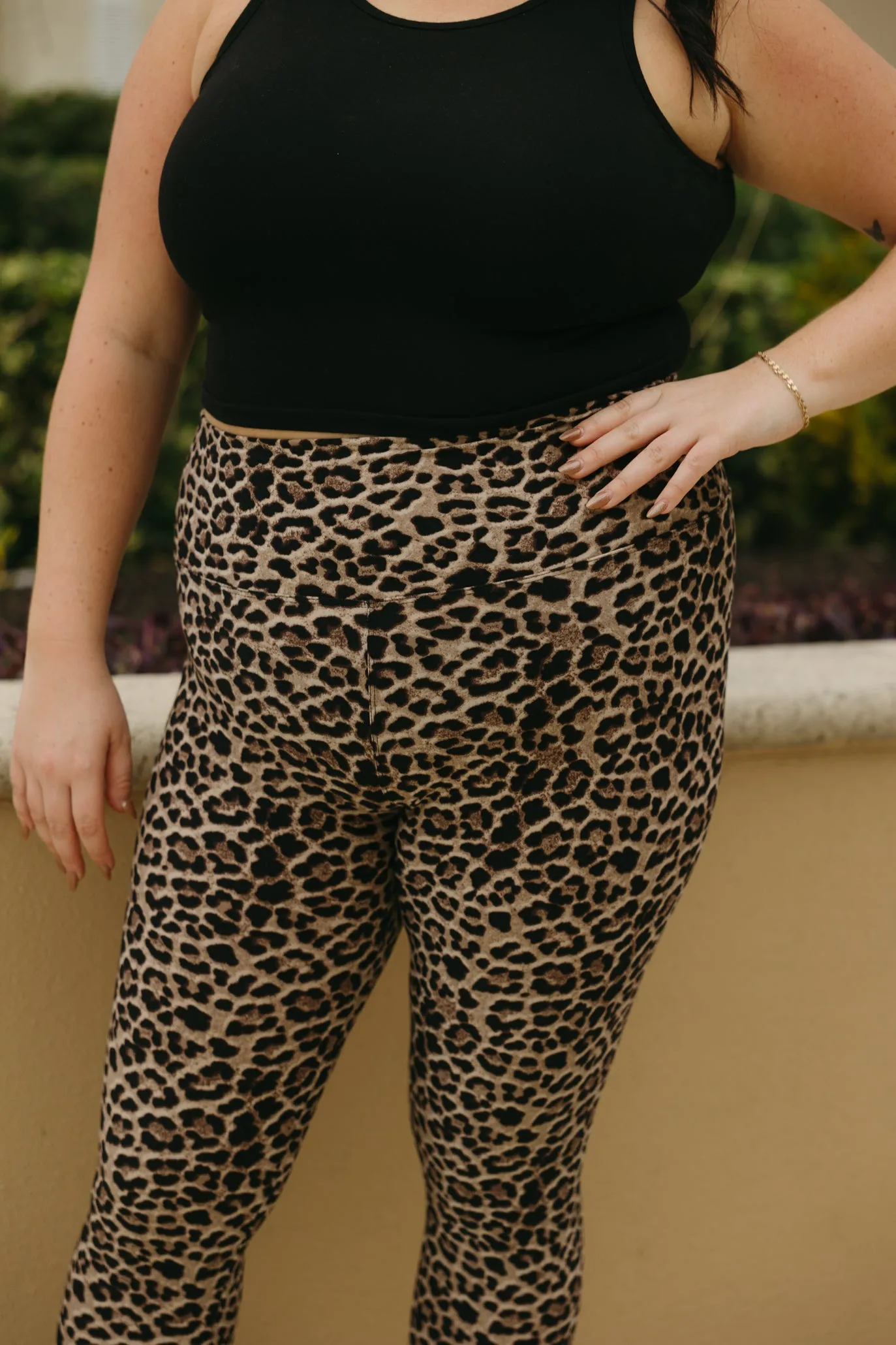 Ann Legging Leopard Brown