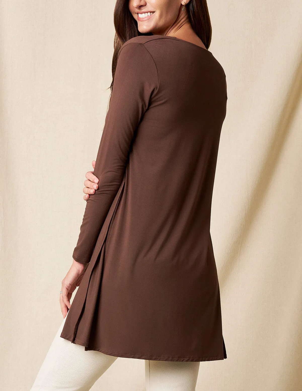 Bamboo Yoga Wrap - Coffee