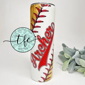 {Baseball} Tumbler