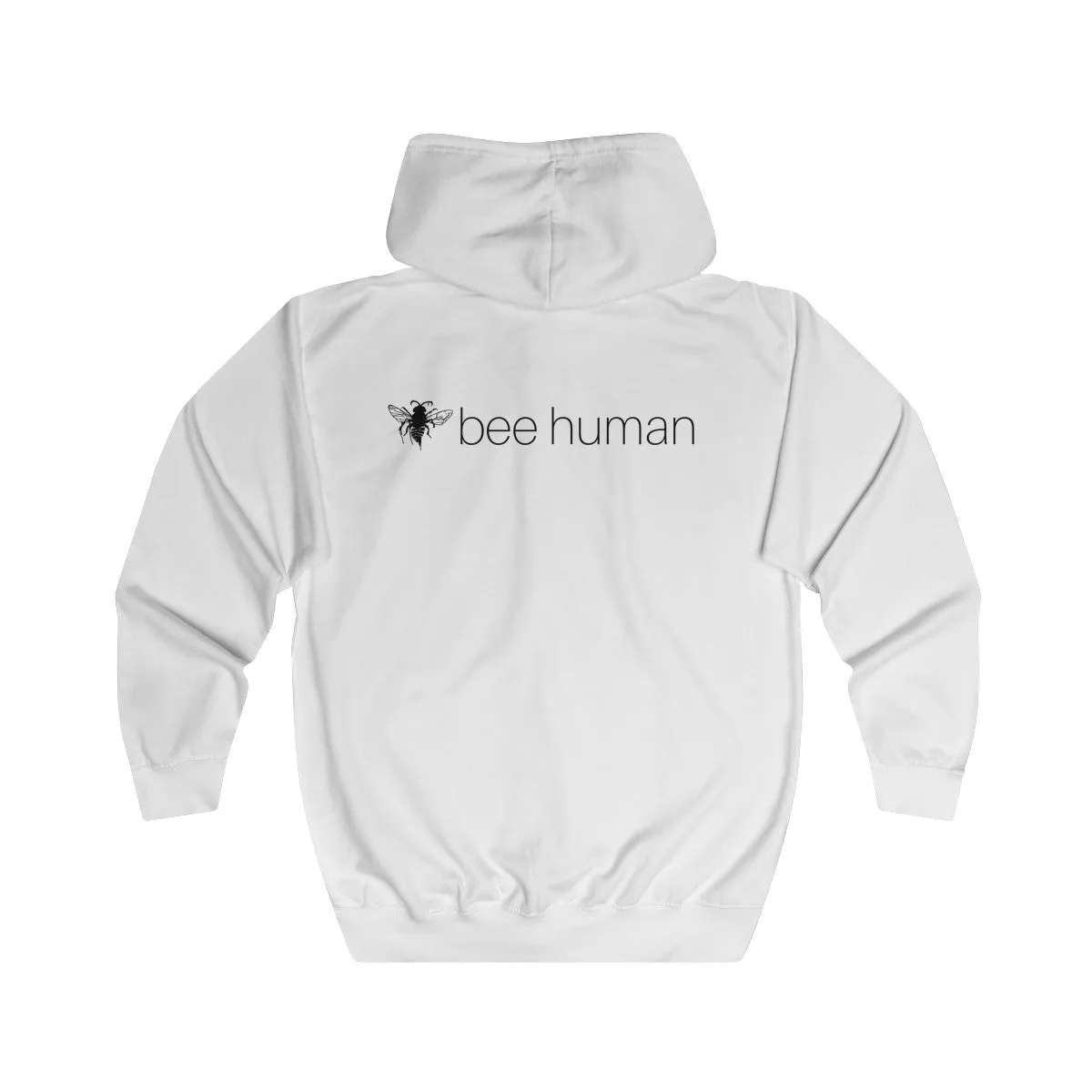 bee human - Unisex Full Zip Hoodie