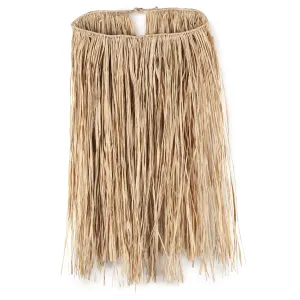 Beistle Value Raffia Hula Skirt (Extra Large Natural) - Party Supply Decoration for Luau