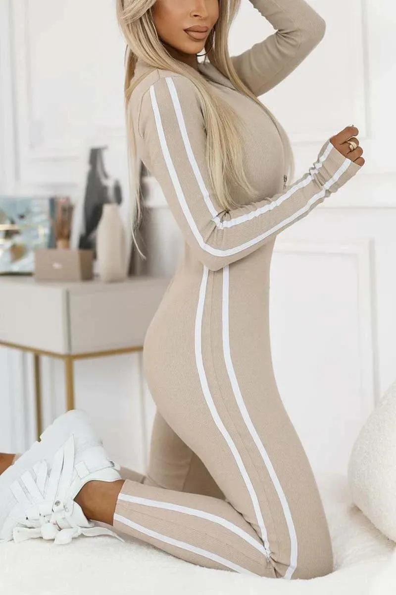 BETTY - SIDE STRIPED JUMPSUIT