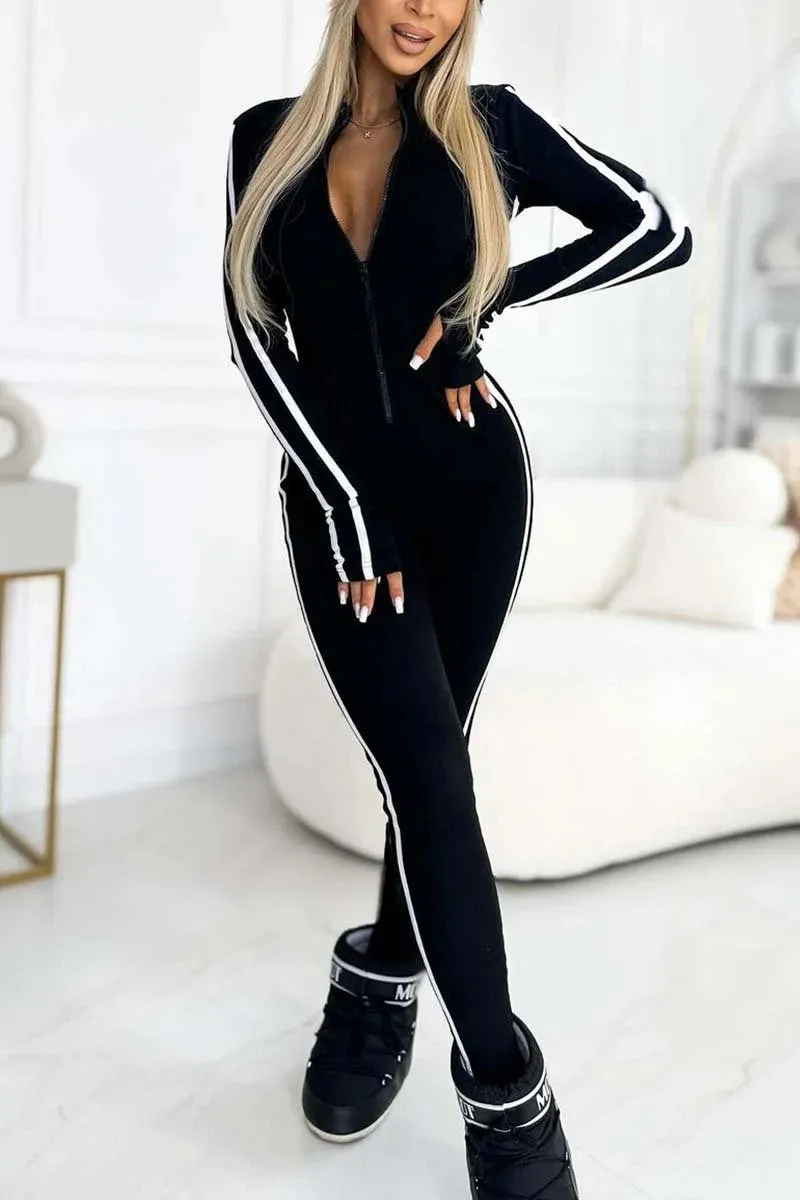 BETTY - SIDE STRIPED JUMPSUIT