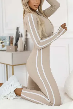 BETTY - SIDE STRIPED JUMPSUIT
