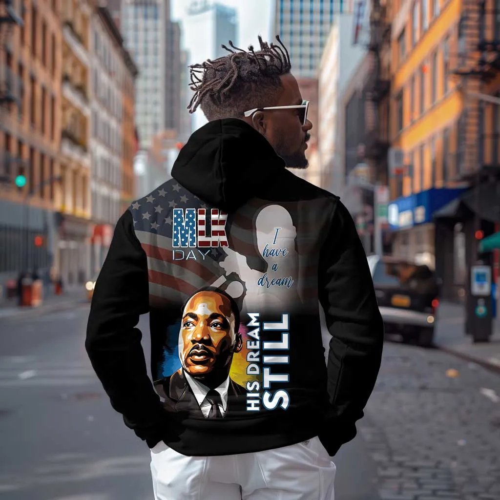 Black Americans Happy MLK Day Zip Hoodie I Have A Dream LT15