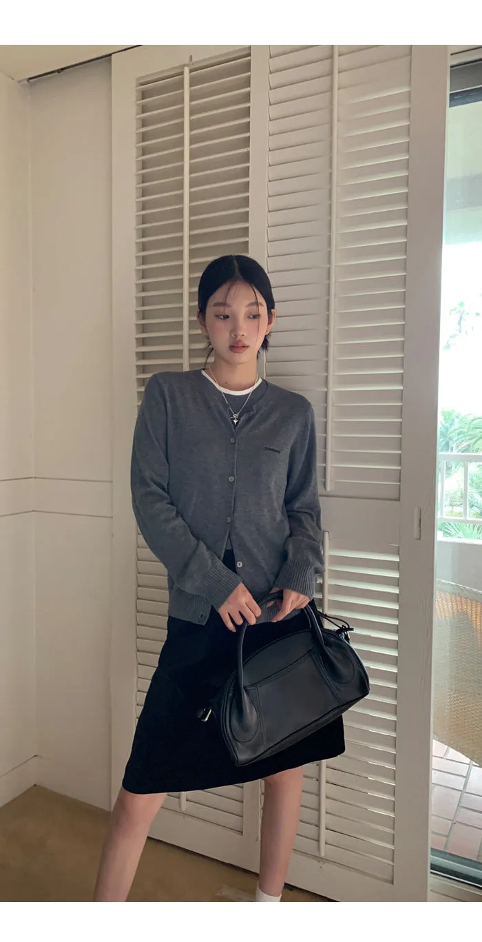 black high waist skirt