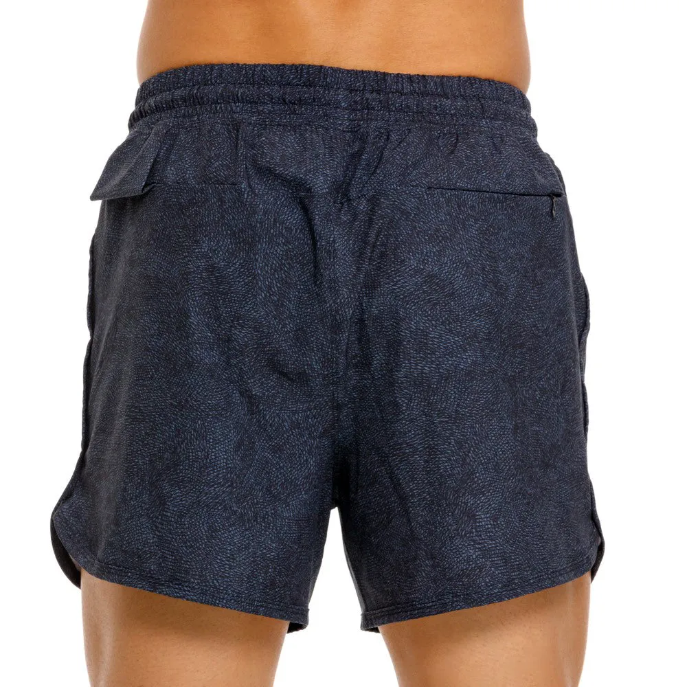 BLUE TECHNICAL SPORTS SHORTS