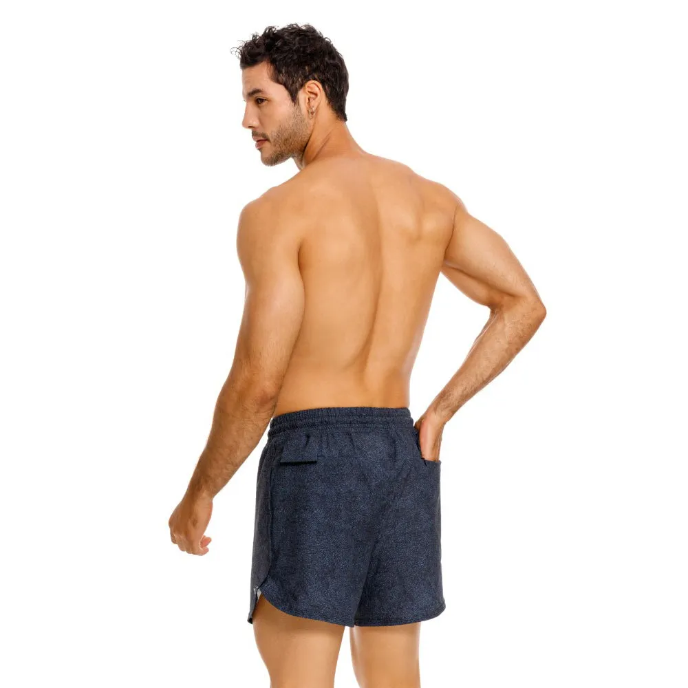 BLUE TECHNICAL SPORTS SHORTS