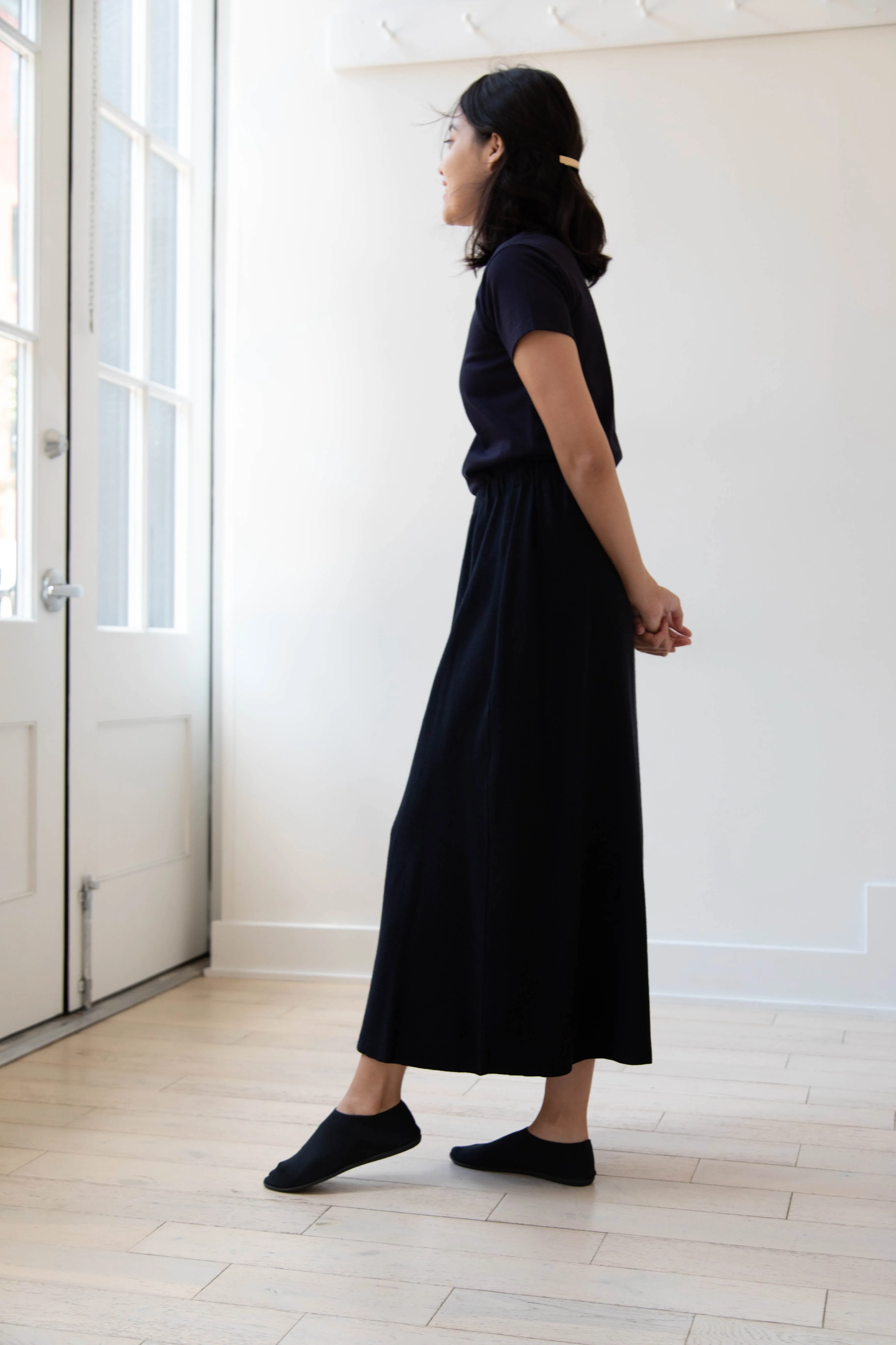 Boboutic | Lightweight Travel Skirt in Navy