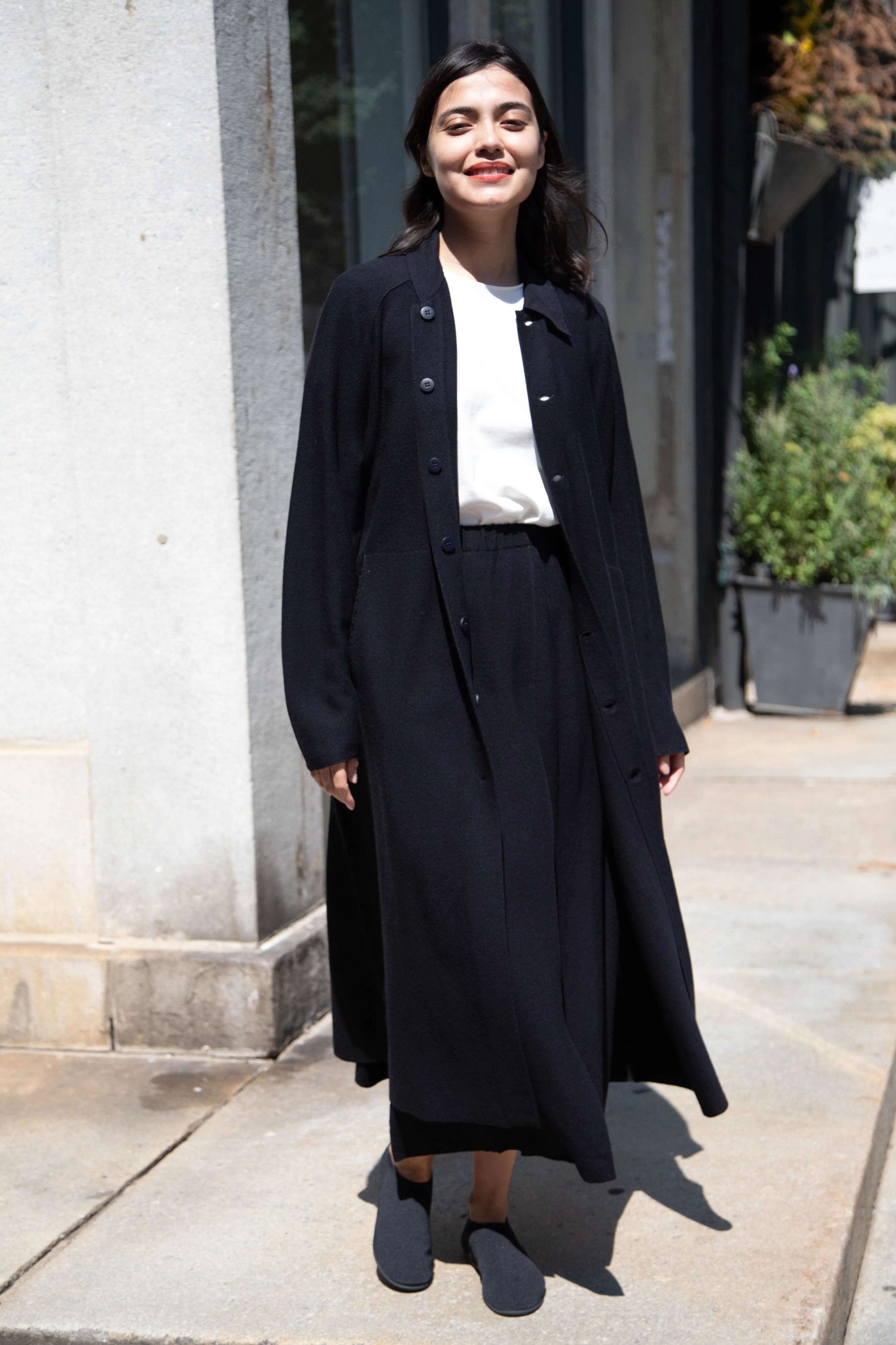 Boboutic | Lightweight Travel Skirt in Navy