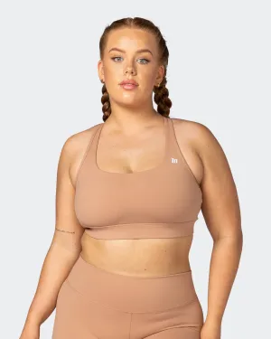 Brace Yourself Bra - Cashew