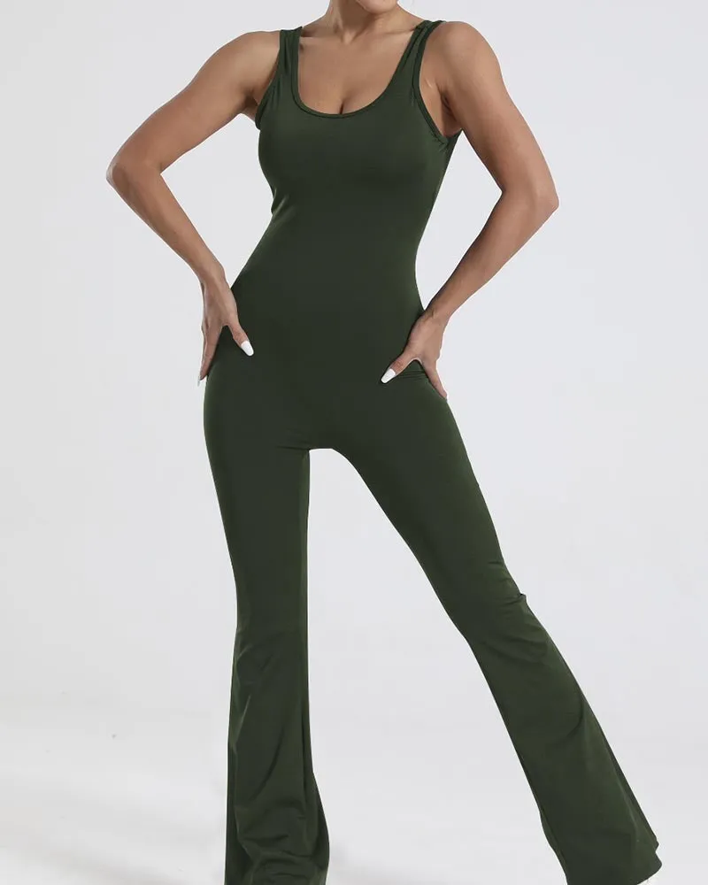 Butt Lift Trumpet Yoga Onesie