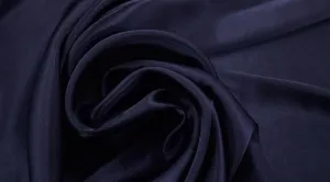 Charmeuse Satin Navy