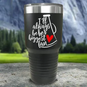 Cheer Always Biggest Fan Color Printed Tumblers