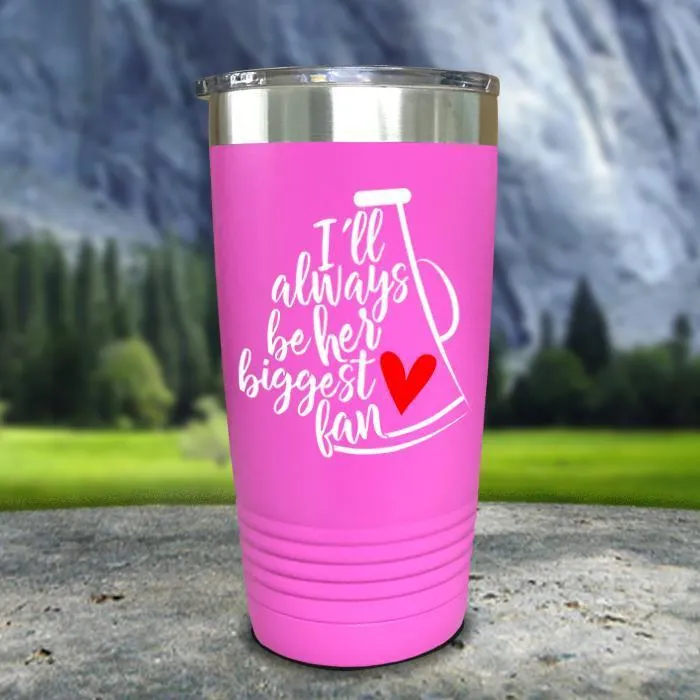 Cheer Always Biggest Fan Color Printed Tumblers