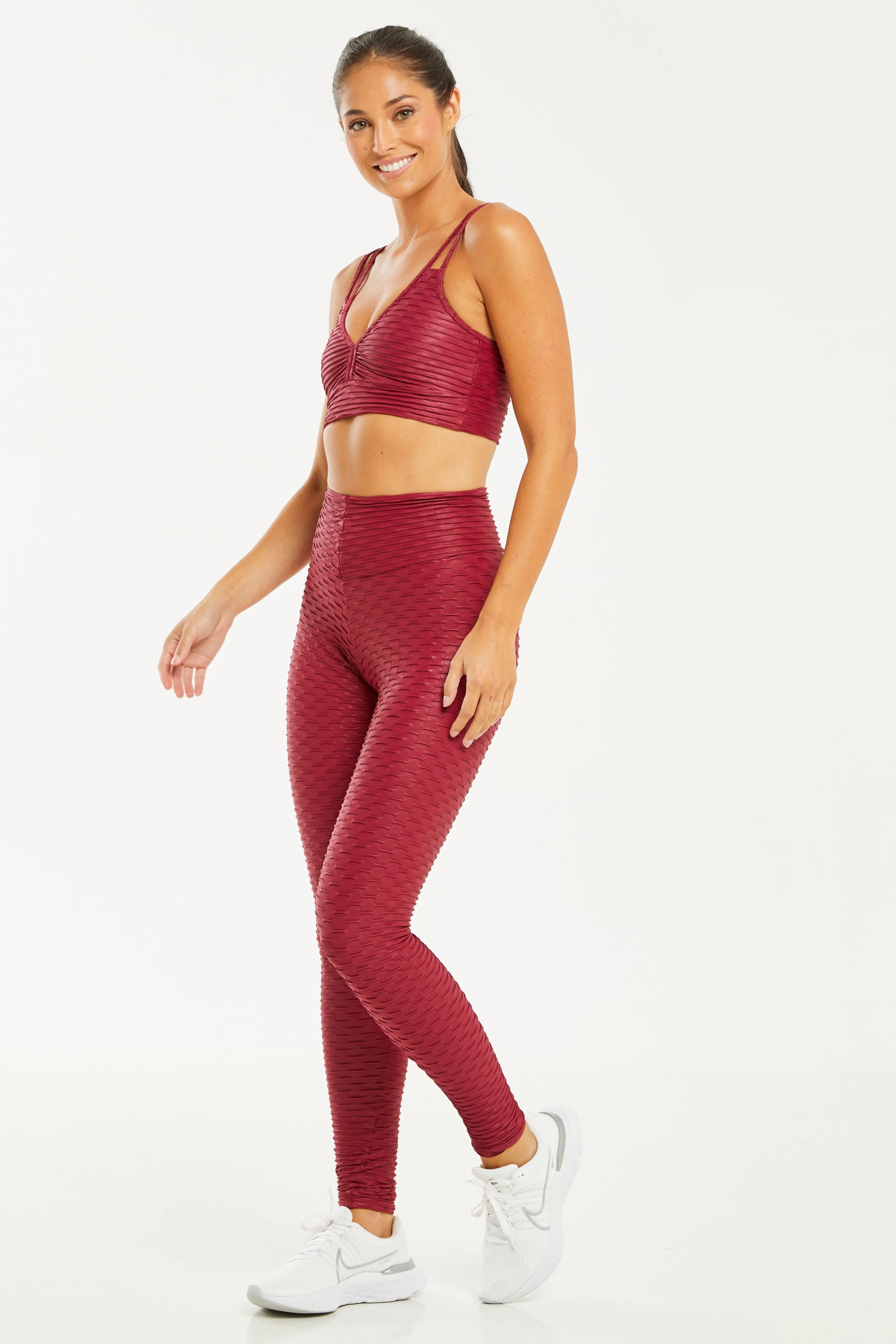 Chrome Curvy Leggings Malbec (FINAL SALE)