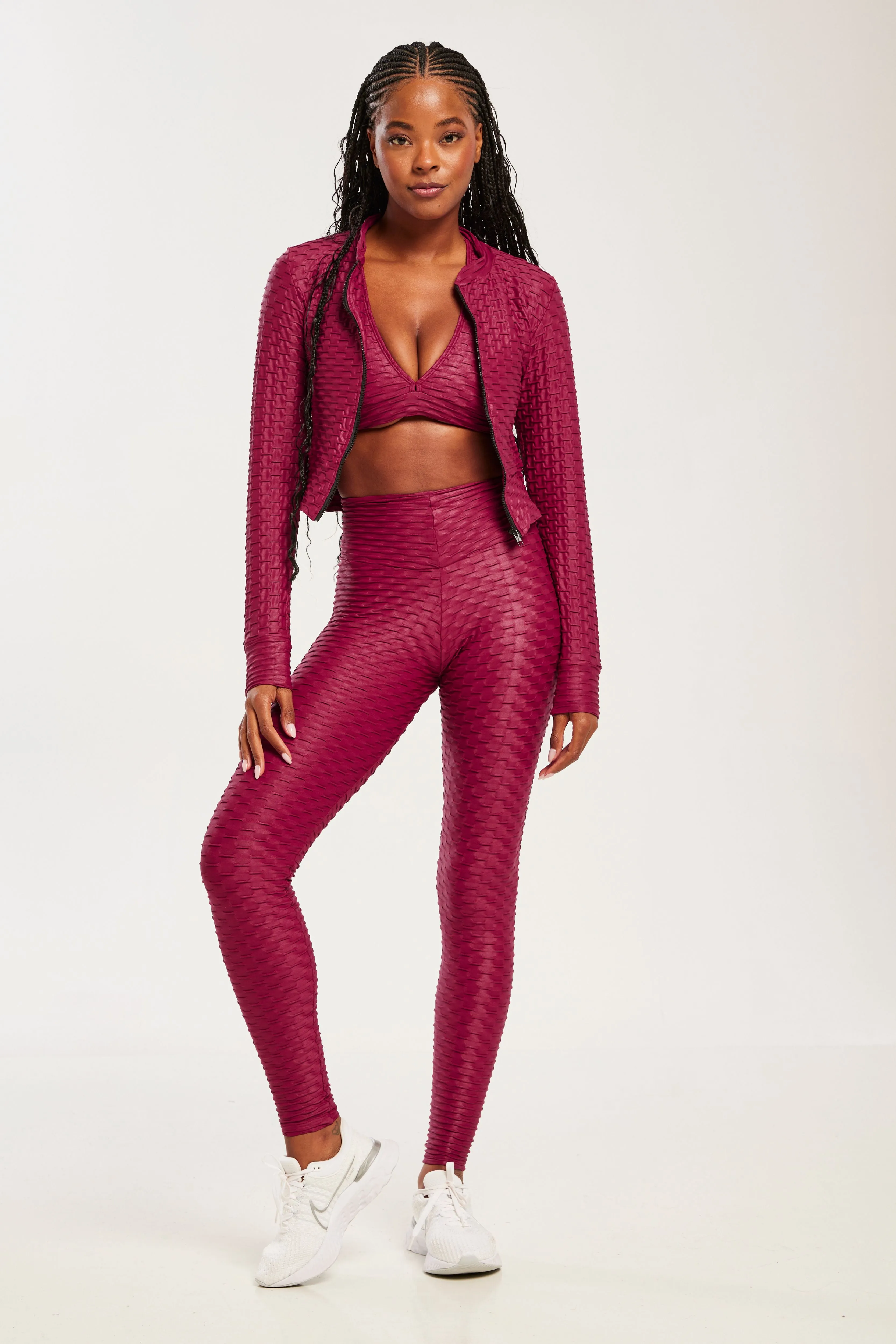 Chrome Curvy Leggings Malbec (FINAL SALE)