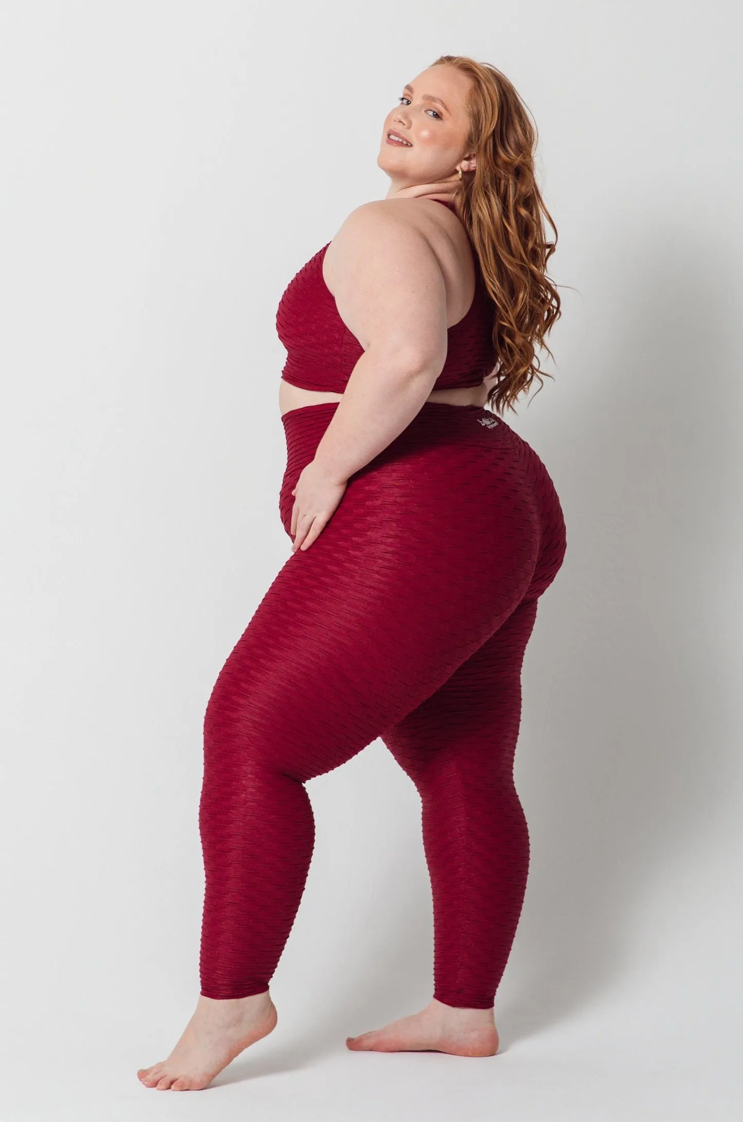 Chrome Curvy Leggings Malbec (FINAL SALE)