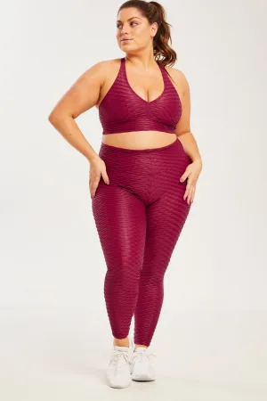 Chrome Curvy Leggings Malbec (FINAL SALE)