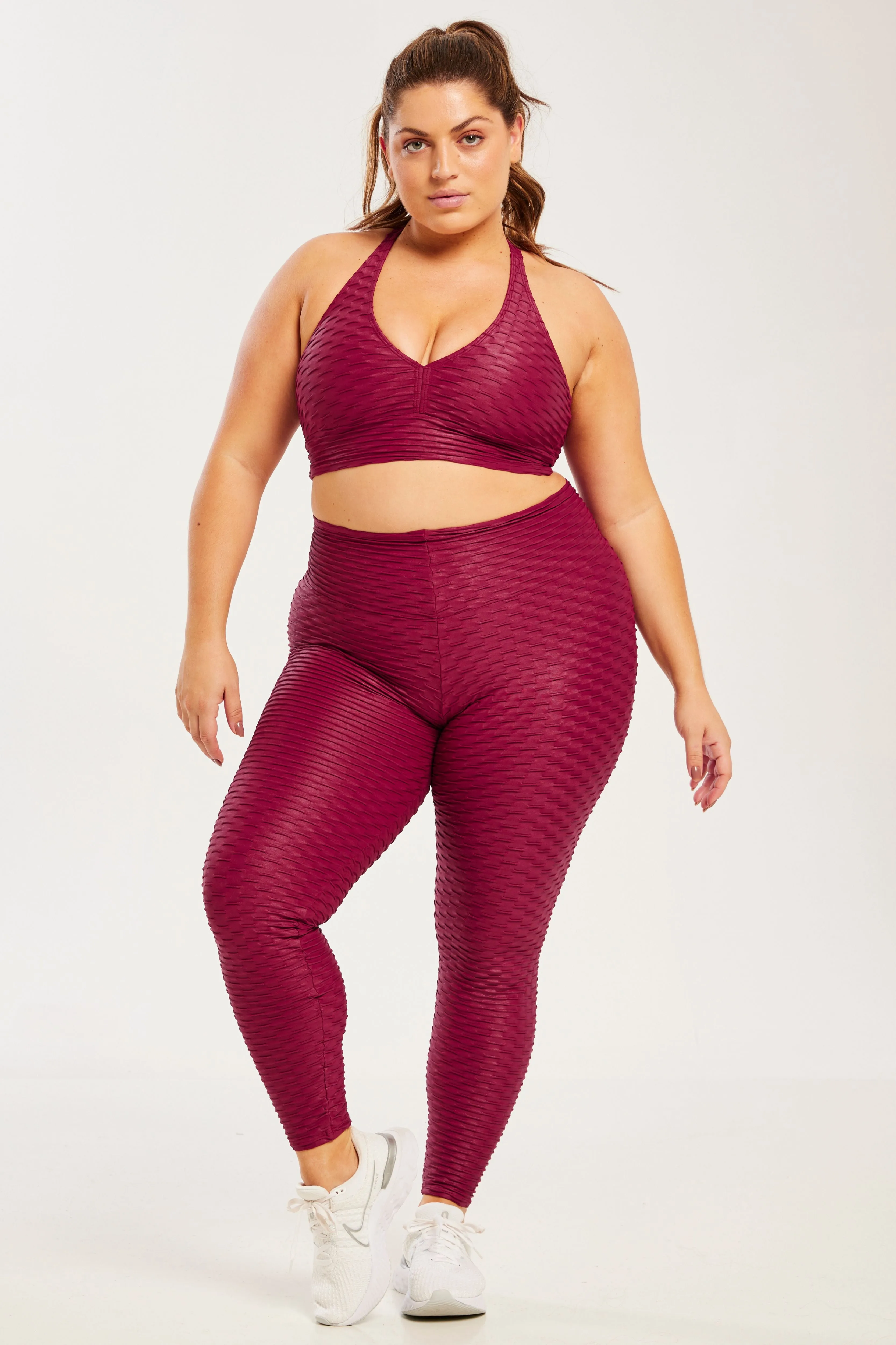 Chrome Curvy Leggings Malbec (FINAL SALE)