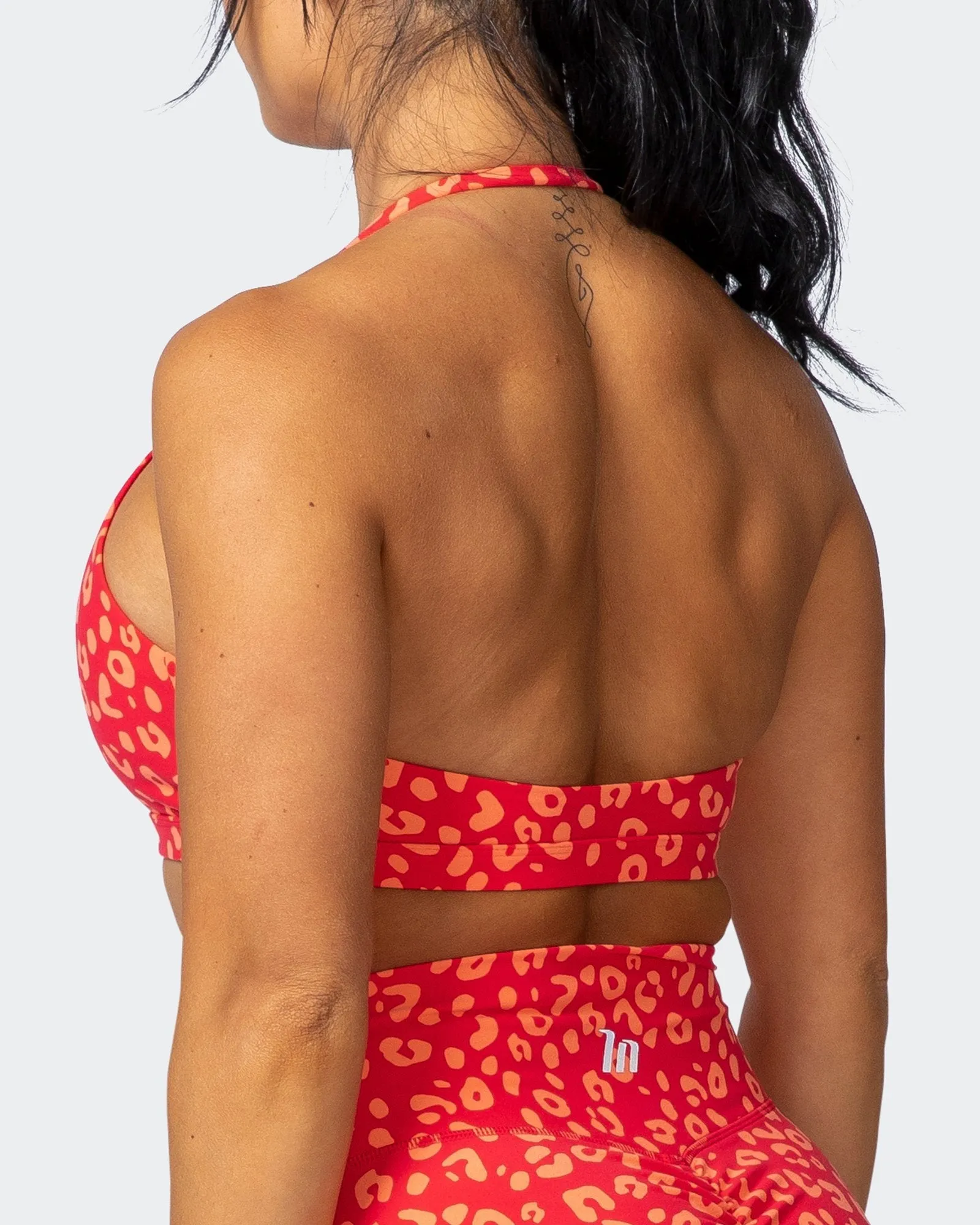 Coastal Bralette - Vibrant Cheetah Print