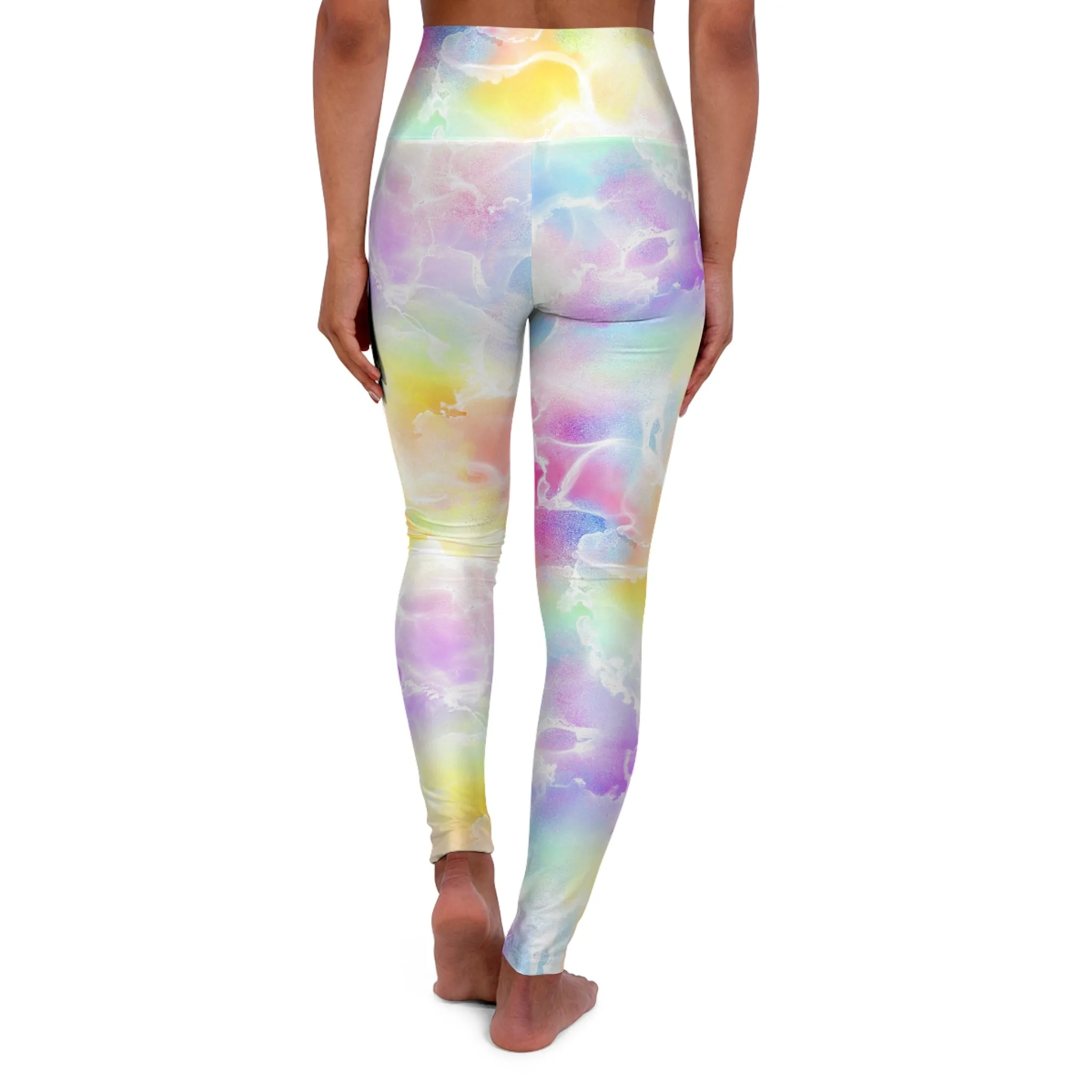 Colorful High Waisted Yoga Leggings - Comfort Meets Style for Fitness Enthusiasts