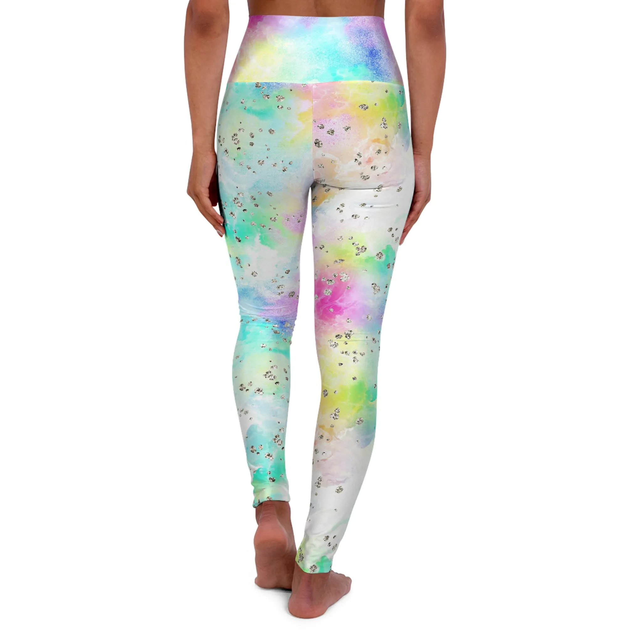 Colorful High Waisted Yoga Leggings for Comfort & Style