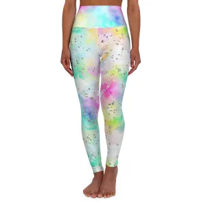 Colorful High Waisted Yoga Leggings for Comfort & Style