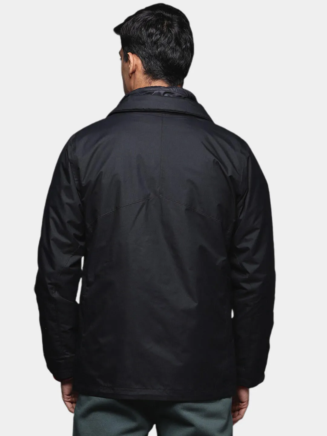 Columbia Men Black Bugaboo II Fleece Interchange Jacket